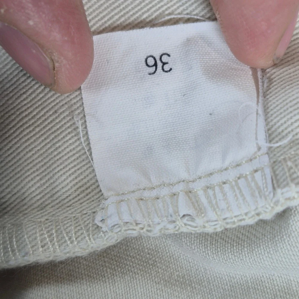 Polo Ralph Lauren Pleated Short Mens 36 Khaki‎ Tan Chino Cotton